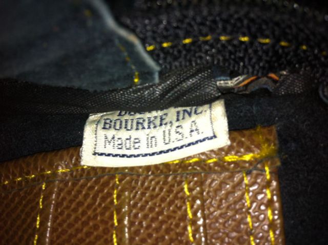 Blog About Bags: Authenticate Designer Handbags, Part Two: How to Tell the  Difference Between a Fake Vintage Dooney & Bourke Handbag Verses a Real One?
