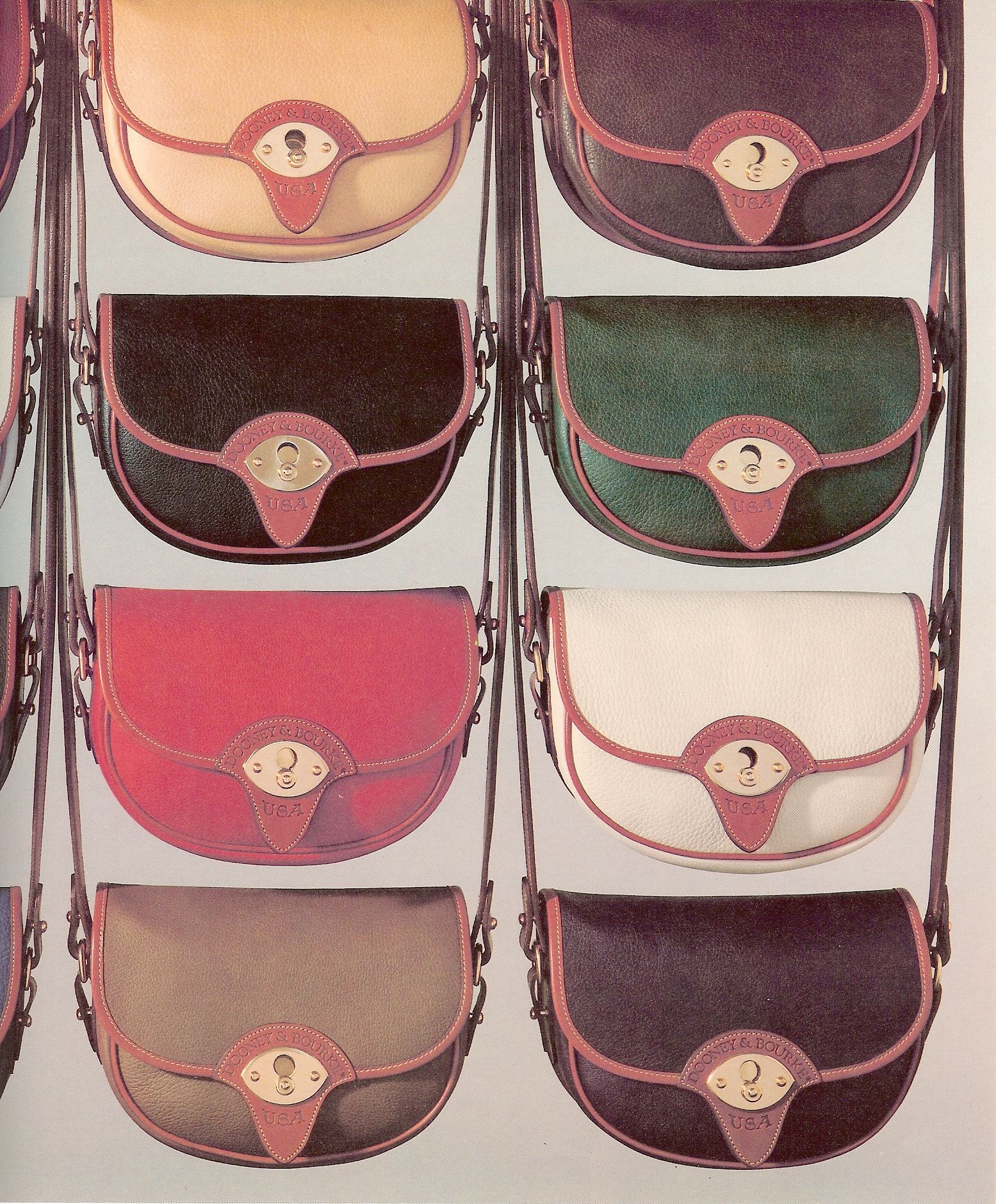 Vintage Dooney and Bourke Bag Colors